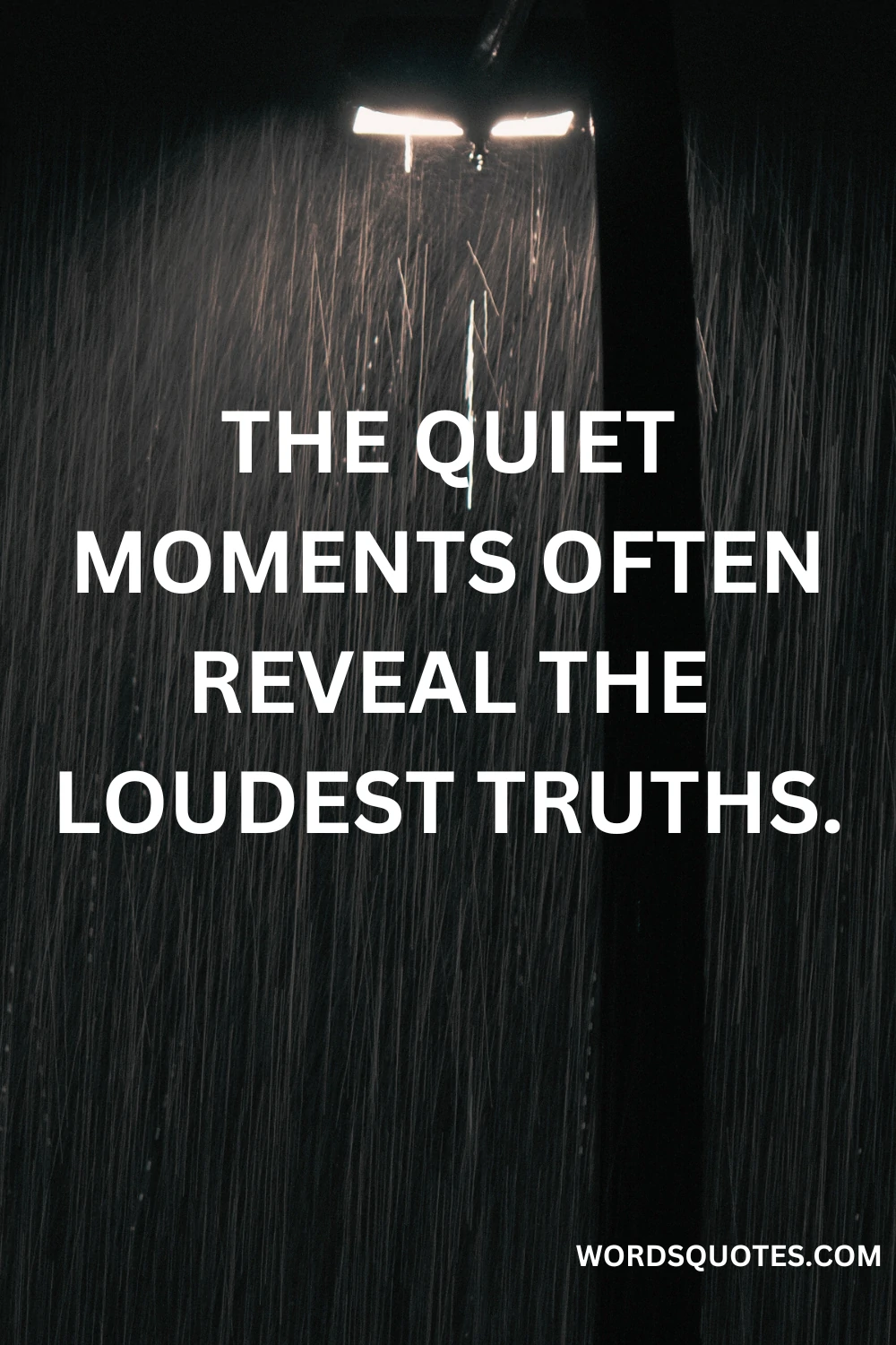 The quiet moments often reveal the loudest truths.